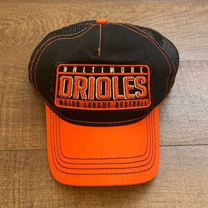 New Era Baltimore Orioles MLB Trucker Hat 9FORTY Mesh Baseball Cap
